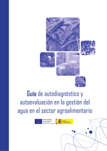 Guía de autodiagnóstico y autoevaluación en la gestión del agua en