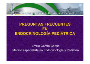 preguntas frecuentes en endocrinología pediátrica