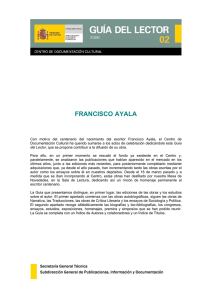 Nº 2. 2006. Francisco Ayala - Ministerio de Educación, Cultura y