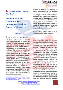 PAG. 7-23: "Gabriel Kolko: Una interpretación contemporánea de la