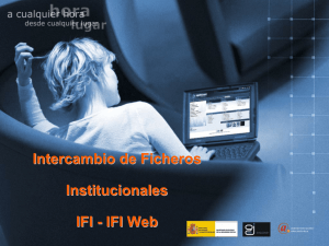 Intercambio de Ficheros Institucionales IFI