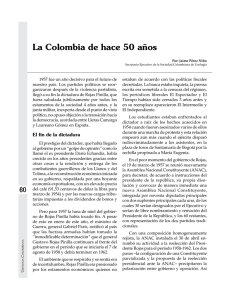 La Colombia de hace 50 años - Revista Urológica Colombiana