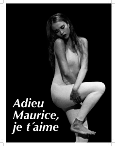Adieu Maurice, je t´aime - Atelier et Galerie d`Art de Matilde ABARCA.