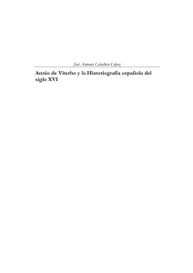 Annio de Viterbo y la Historiografía española del siglo XVI