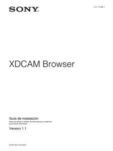 XDCAM Browser