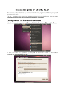 Instalando pilas en ubuntu 10.04
