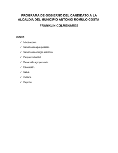 franklin colmenares - Consejo Nacional Electoral