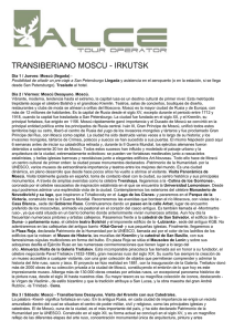 transiberiano moscu - irkutsk