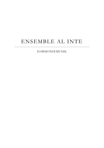 Harmoniemusik - Ensemble al Inte