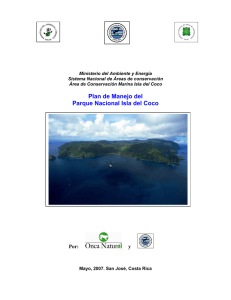 Plan de Manejo del Parque Nacional Isla del Coco