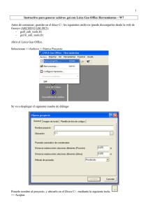 Generar archivo .gsi con LGO y con Windows 7
