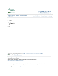 Qubit 08 - Scholar Commons - University of South Florida