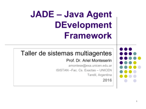 JADE – Java Agente DEvelopment Framework