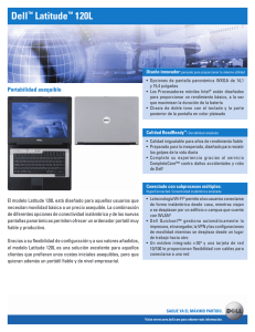 Dell™ Latitude™ 120L