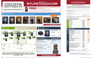 mylifetouch.com om - Fort Bend ISD / Homepage