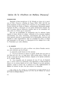 Léxico de la viticultura en Mañeru (Navarra)` ,