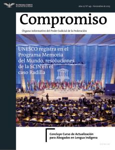 UNESCO registra en el Programa Memoria del Mundo, resoluciones