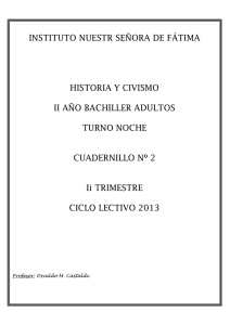 Cuadernillo II -Trimestre II- 2013