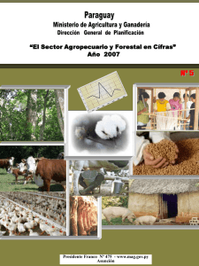 Presentación de PowerPoint - Ministerio de Agricultura y Ganadería
