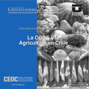 La OCDE y la Agricultura en Chile La OCDE y la Agricultura