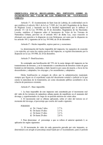 ordenanza plus-valia - Ajuntament de Sant Joan de Labritja