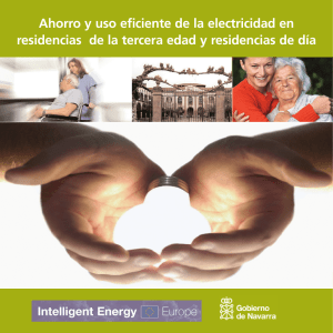 Ahorro y uso eficiente de la electricidad en residencias