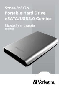 2_5 eSATA USB Evolution User Guide - SPANISH.indd