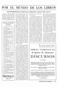 discursos - Revista de la Universidad de México
