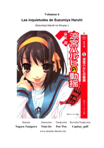 Las Inquietudes de Haruhi Suzumiya volumen 6