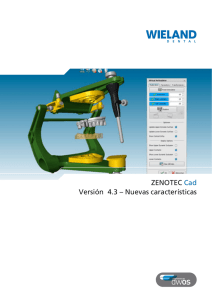 ZENOTEC Cad Versión 4.3 – Nuevas características