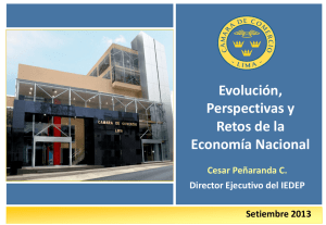 Evolución, Perspectivas y Retos de la Economía Nacional