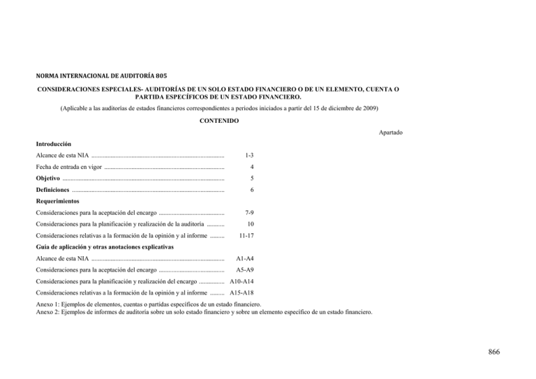 Norma Internacional De Auditor A