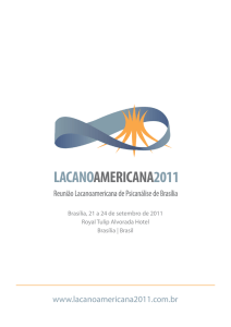 lacanoamericana 2011 - Intersecção Psicanalítica do Brasil