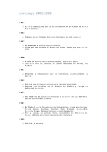 cronología 1902-1999