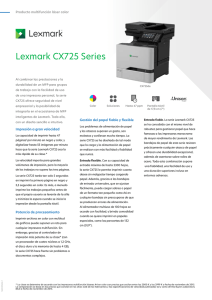 Lexmark CX725 Series