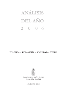 análisis del año 2006 - Facultad de Ciencias Sociales