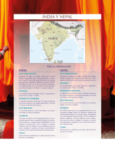 INDIA y NEPAL - blue planet rutas y viajes
