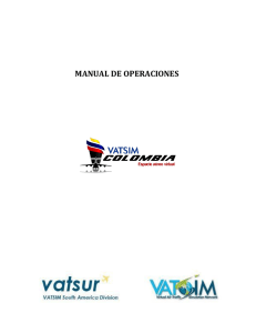 Manual de Operaciones Vatsim Colombia