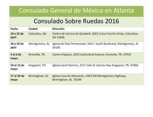 Consulado General de México en Atlanta Consulado Sobre Ruedas