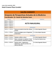 programa cmn - Colegio de Medicos Cirujanos Costa Rica