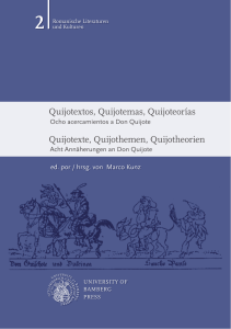 Quijotextos, Quijotemas, Quijoteorías Quijotexte