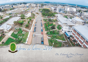informe uteq 2015 web  - Universidad Técnica Estatal de Quevedo