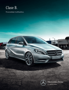 Descargar el catálogo del Clase B  - Mercedes-Benz
