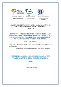 propuesta regional del análisis diagnóstico transfronterizo