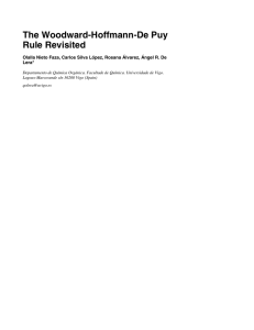 The Woodward-Hoffmann-De Puy Rule Revisited