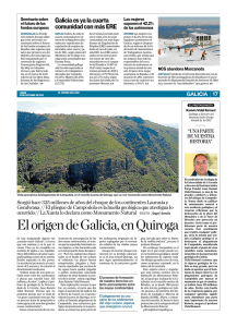 El origen de Galicia, en Quiroga