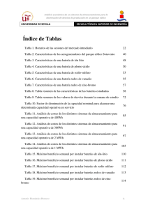 4 Indice de Tablas - Universidad de Sevilla
