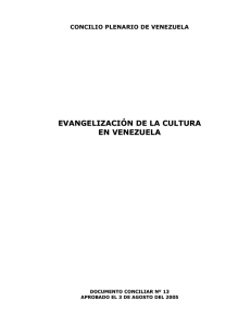 Doc 13-ECV=Evangelización de la Cultura en Venezuela