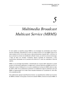 Multimedia Broadcast Multicast Service (MBMS)