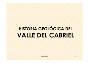 Hª Geológica del Valle del Cabriel